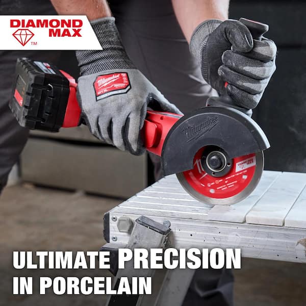 Milwaukee 4.5 in. DIAMOND MAX Continuous Tile Diamond Blade 49-93
