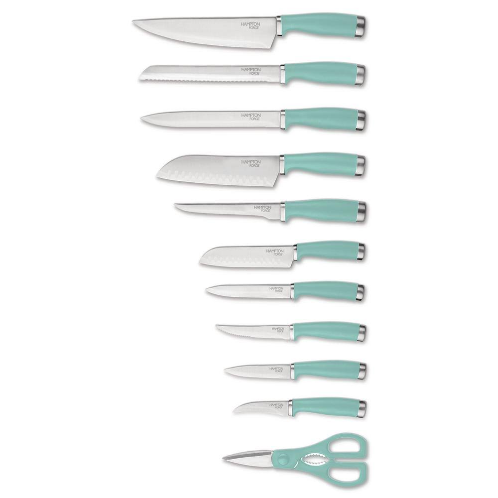 Hampton Forge Hampton Forge Epicure Pistachio - 17 Piece Knife Block Set