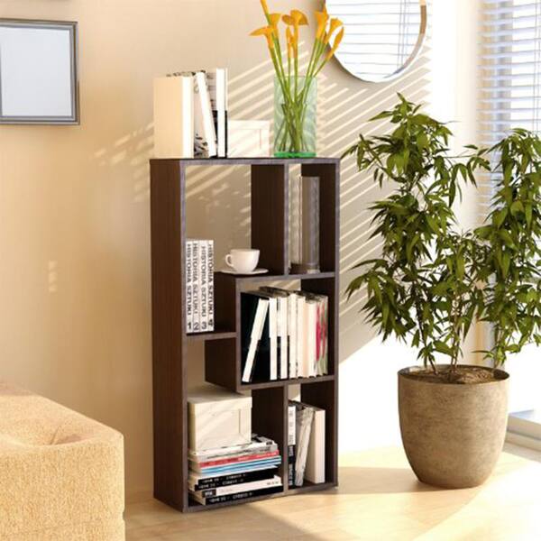 Furinno Boyate Walnut Magic Cube Storage Rack