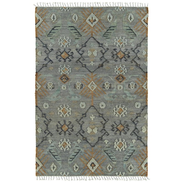 Kaleen Alejandra Slate 5 ft. x 7 ft. 9 in. Area Rug