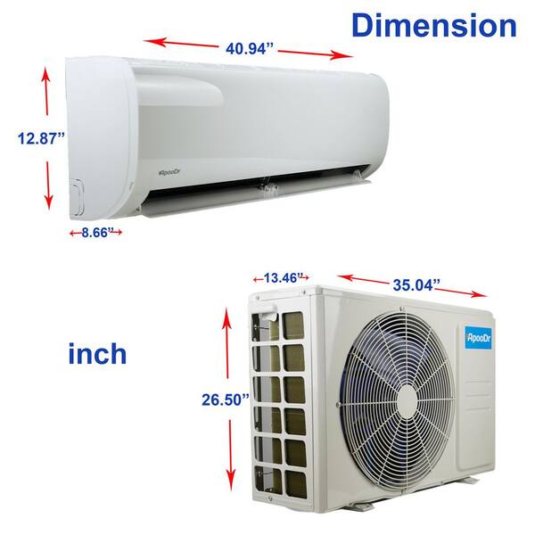 【R&B】Split 2nd MRCOOL DIY 4th Gen 18K BTU Dual Zone Mini Split (9K + 12K