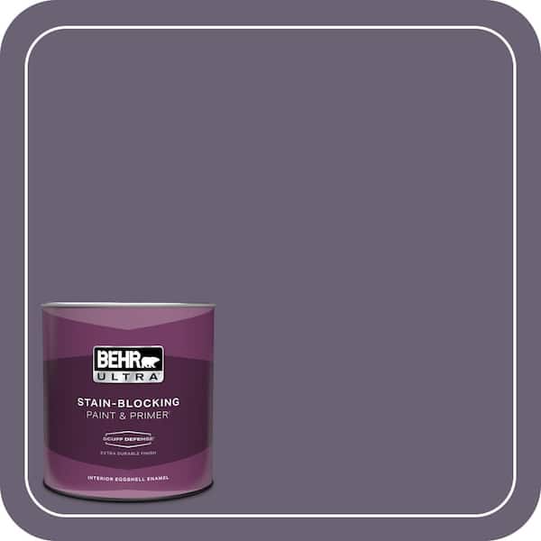 BEHR ULTRA 1 qt. #ICC-109 Iris Petal Extra Durable Eggshell Enamel Interior Paint & Primer