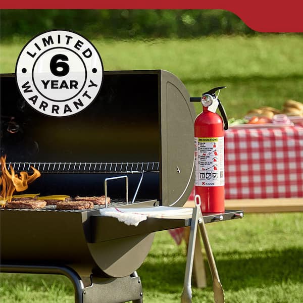 Kidde Home 1-A:10-B:C Class ABC 2.5 lb. Fire Extinguisher 2-Pack