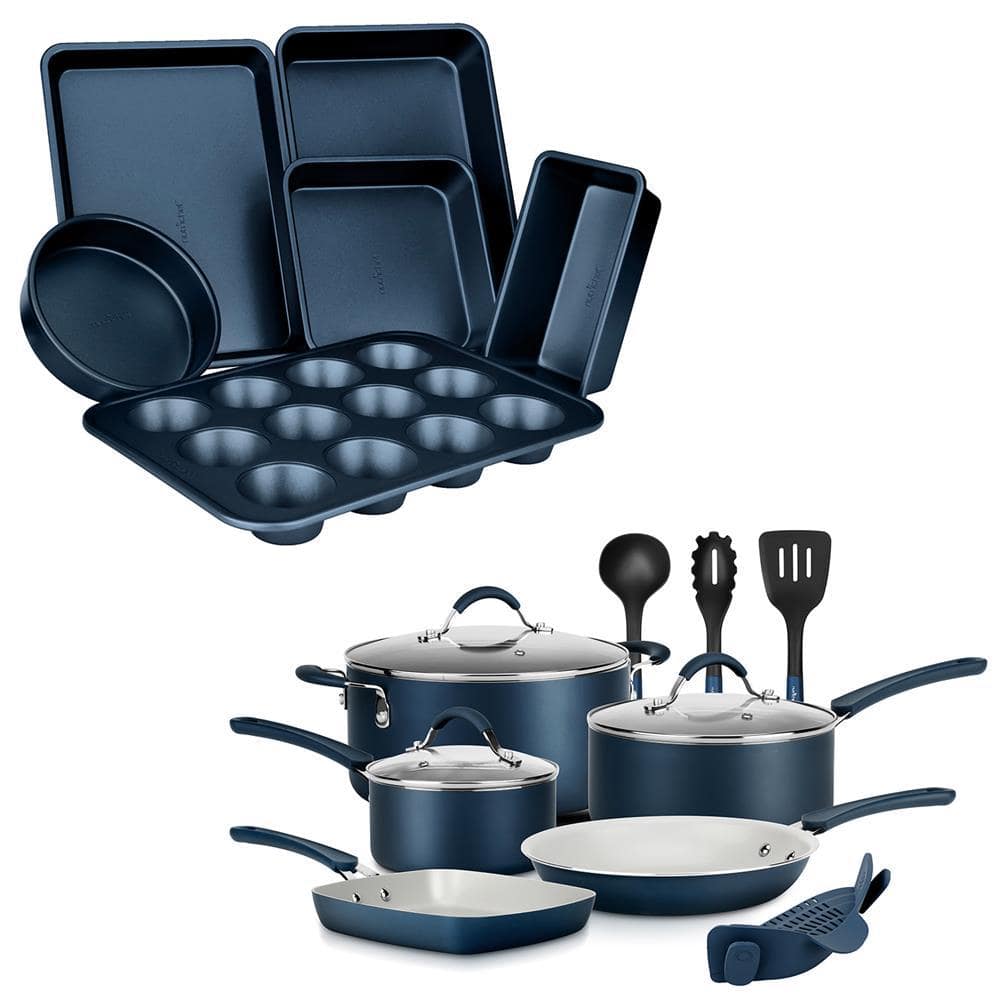 Nutrichef Kitchenware 20 Piece Pots And Pans Set High Qualified Basic Kitchen Cookware Set Non 3059