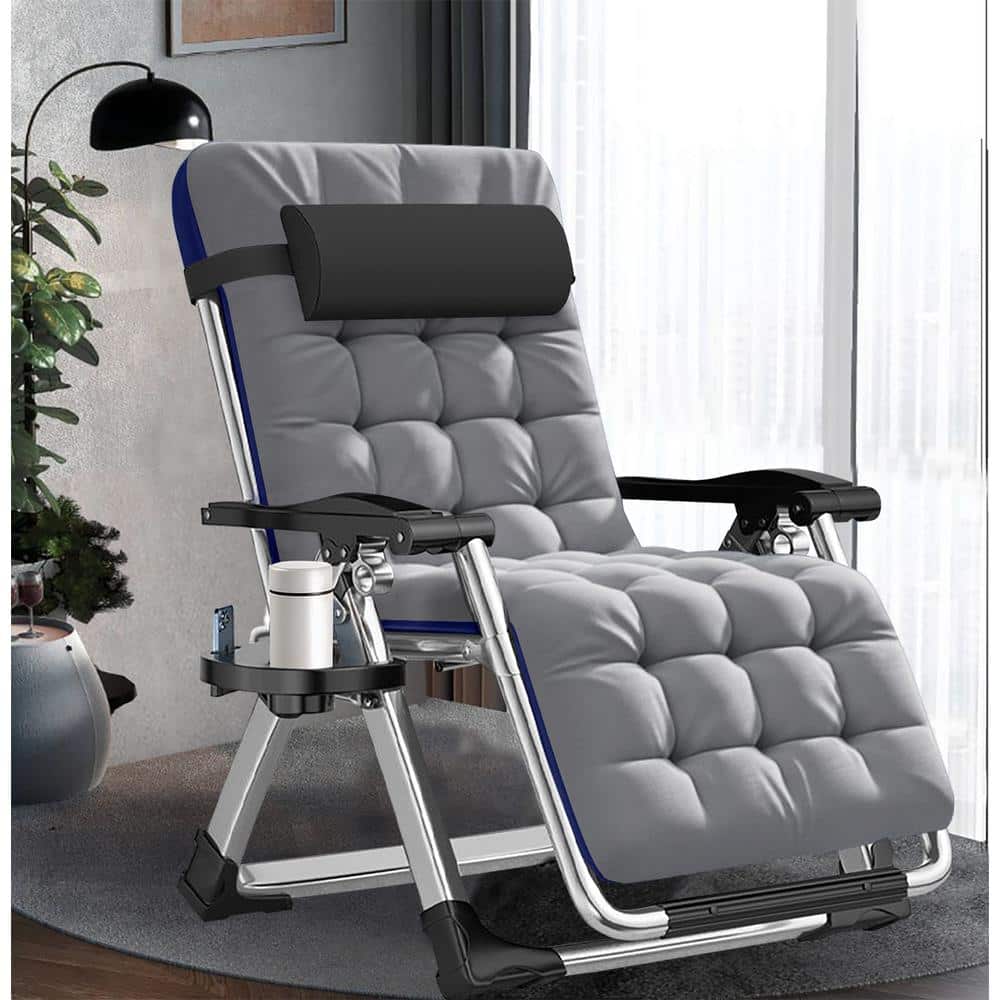 BOZTIY Zero Gravity Chair, Steel Frame Folding indoor Outdoor