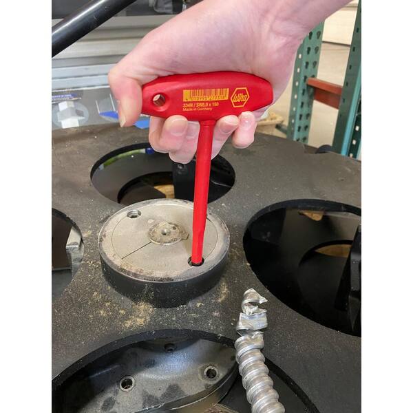 Wiha 21010 Insulated Metric Deep Offset Angled 15 Degree Ring Wrench 10mm