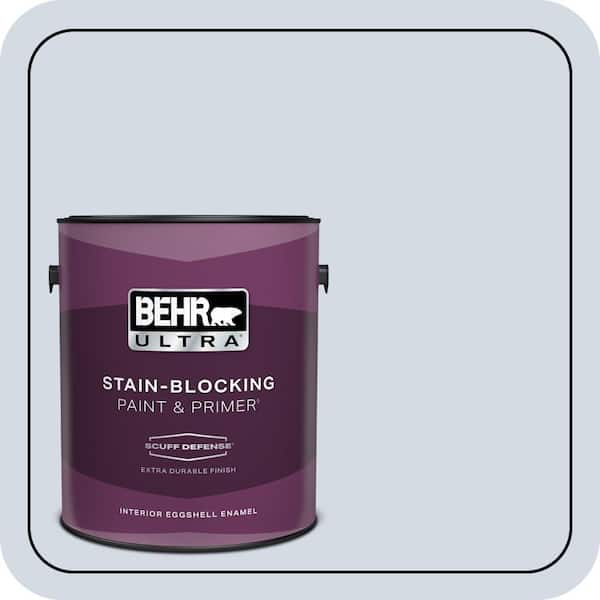 BEHR ULTRA 1 gal. #610E-3 Drowsy Lavender Extra Durable Eggshell Enamel Interior Paint & Primer