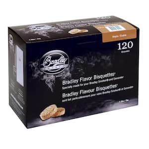 Bradley Smoker Maple Flavor Bisquettes (48-Pack) BTMP48