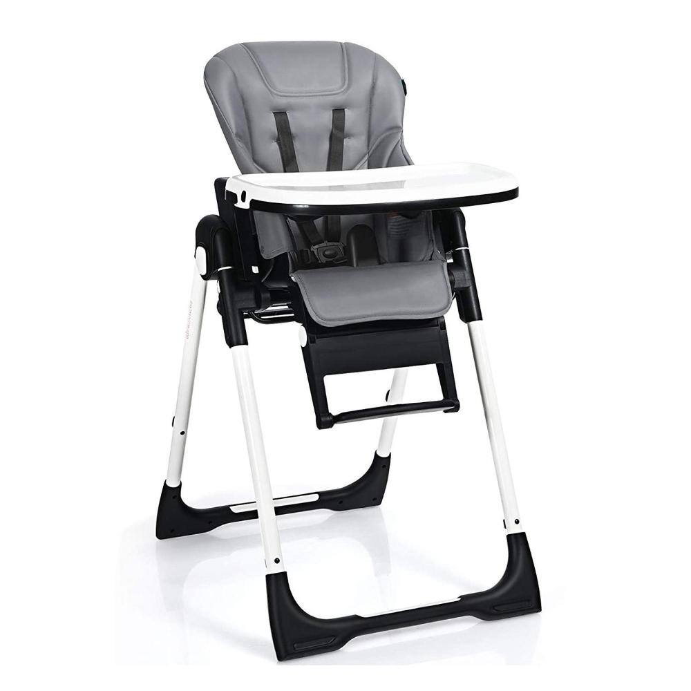 4-in-1 Baby High Chair–Booster Seat with 7 Height Settings and Pyramid Base