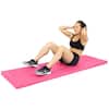 PROSOURCEFIT Tri-Fold Folding Thick Exercise Mat Black 6 ft. x 2 ft. x 1.5  in. Vinyl and Foam Gymnastics Mat (Covers 12 sq. ft.) ps-1950-tfm-black -  The Home Depot