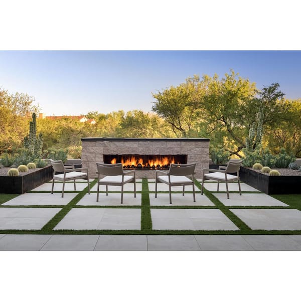 MSI Isabela Ivory 24 in. x 24 in. Matte Porcelain Stone Look Paver (56 sq. ft./pallet)