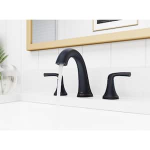 Ladera 8 in. Widespread Double Handle Bathroom Faucet in Tuscan Bronze