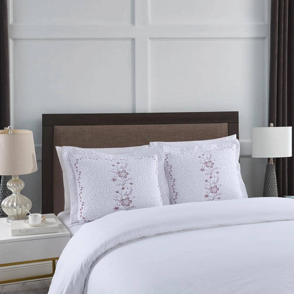 LP Embroidery Pillow Shams Polyester Standard Size Pillow Protector price history on PriceWatchPro