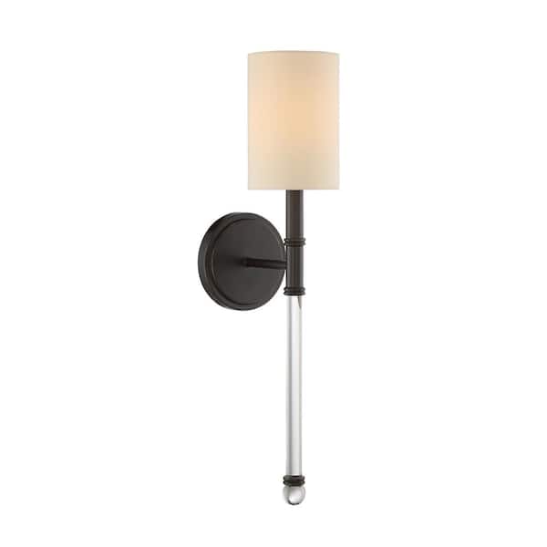 Savoy House Fremont 1-Light Wall Sconce in Classic Bronze