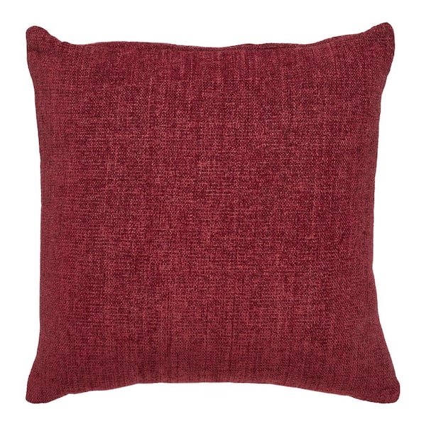 Big Couch Pillows Cream/Burgundy/Blue Square Decorative (Pillow Core Not  Included)