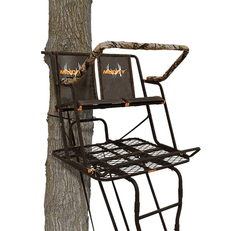 Partner 17 ft. Outdoor 2 Person Hunting Deer Ladder Tree Stand