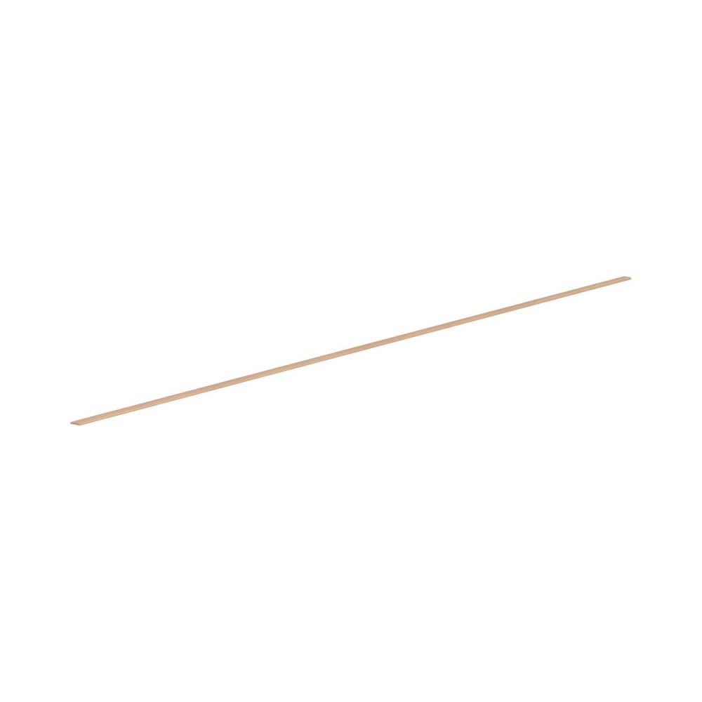 Lakewood 96 in. W x 0.25 in. H Scribe Moulding in Sugar Cookie price history on PriceWatchPro