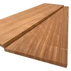 1 in. x 12 in. x 8 ft. African Mahogany S4S Board (2-Pack)