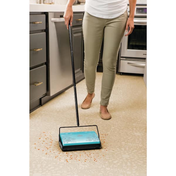 Refresh Carpet and Floor Manual Sweeper