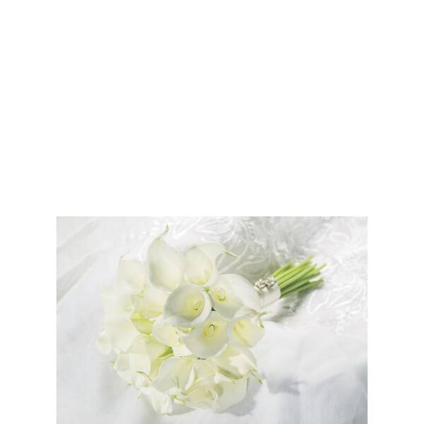 Sullivans 14 Artificial White Calla Lily Bouquet