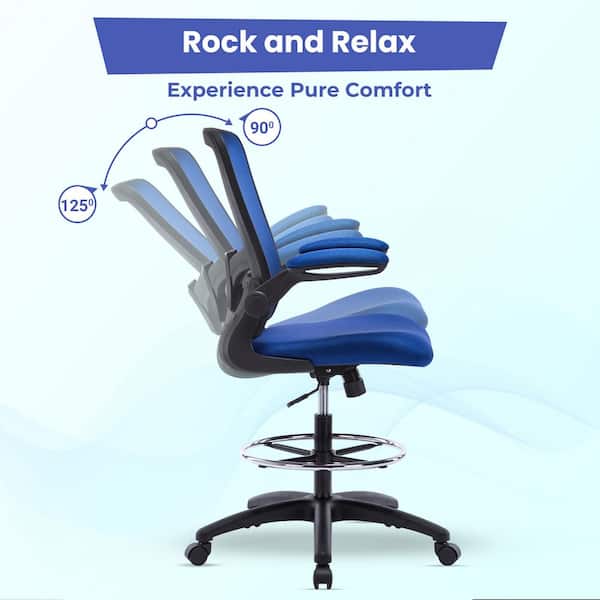 Tall Office Chairs For Counter Height Desk Serena Ergonomic