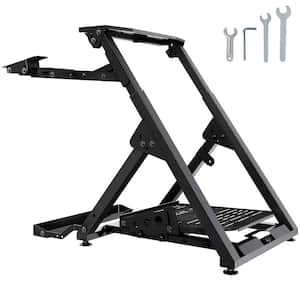 Foldable Racing Steering Wheel Stand, Height Adjustable Universal Base Compatible with Logitech Racing Wheel