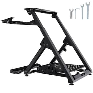 Foldable Racing Steering Wheel Stand Height Adjustable Universal Base Standard GT Seating Portable