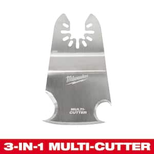 Stainless Steel Universal Fit 3-in-1 Cutting/Scraper Multi-Tool Oscillating Blade (1-Piece)