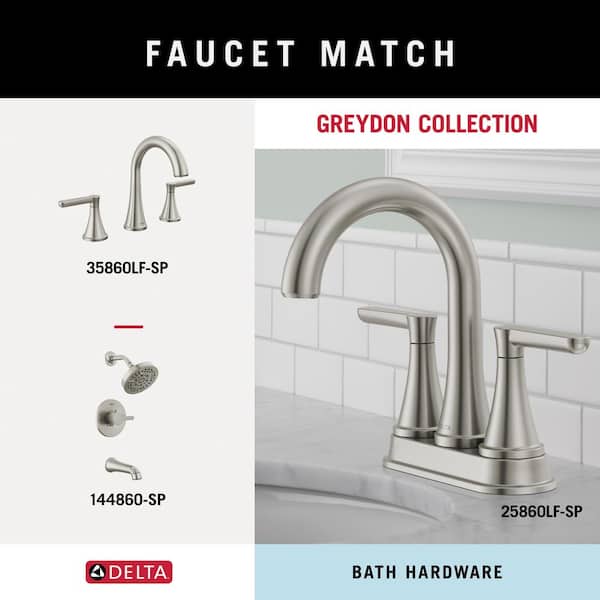 Delta Greydon J-Hook Wall Mounted Double Robe/Towel Hook Bath