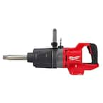 Milwaukee M18 FUEL 18V Lithium Ion Brushless Cordless 1 in. Impact Wrench Extended Reach D Handle Tool Only 2869 20 The Home Depot