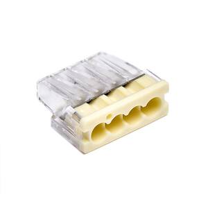 4-Conductor Push-In Wire Connector (Pack of 75)