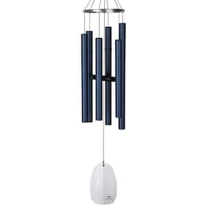 Signature Collection, Bells of Paradise, 32 in. Blue Wind Chime