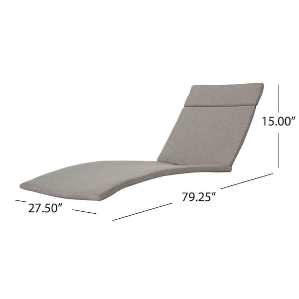 Noble house miller outdoor deals chaise lounge cushion