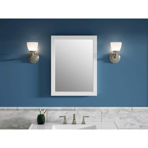 KOHLER 20 in. W x 26 in. H Shaker-style Medicine Cabinet Frame in Linen White