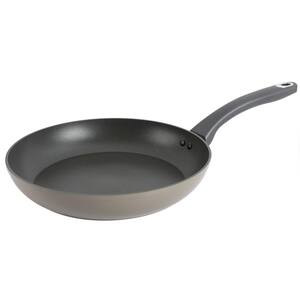 Everyday Bowcroft 11 in. Aluminum Nonstick Frying Pan in Warm Grey