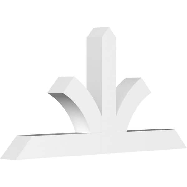 Ekena Millwork Richland 72 in. W x 36 in. H x 6 in. D Signature Polyurethane Bracket