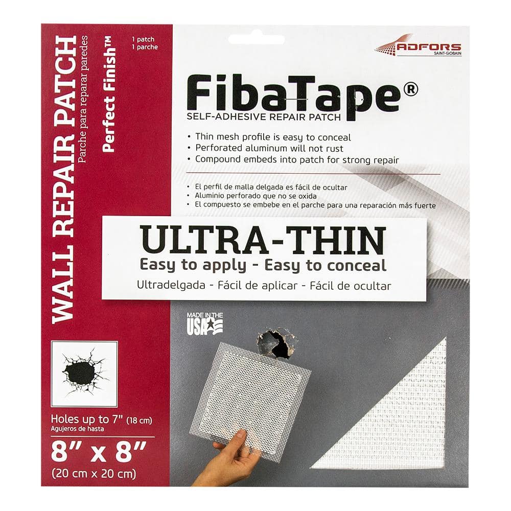 Saint-Gobain ADFORS FibaTape Standard White 1-7/8 in. x 150 ft.  Self-Adhesive Mesh Drywall Joint Tape FDW8660-U - The Home Depot