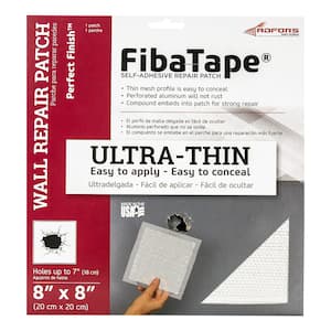 FibaTape Perfect Finish 8 in. x 8 in. Self-Adhesive Wall Repair Patch