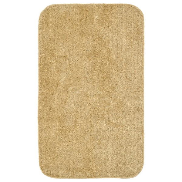 Garland Rug Traditional Linen 30 in. x 50 in. Washable Bathroom Accent Rug