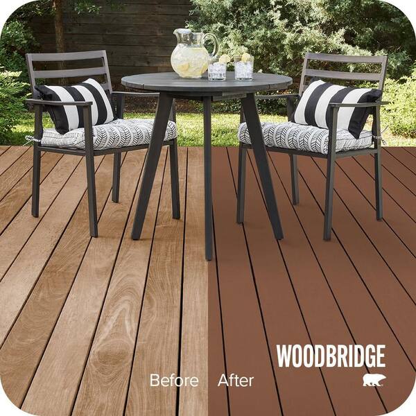 1 gal. #SC-116 Woodbridge Solid Color Waterproofing Exterior Wood Stain and Sealer