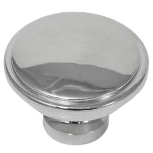 Grace 1-1/4 in. Polished Nickel Round Cabinet Knob