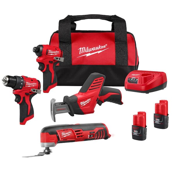 M12 FUEL 12V Lithium-Ion Brushless Cordless Subcompact Brushless 2-Tool Combo Kit