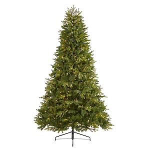 7.5 ft. Pre-Lit Washington Fir Artificial Christmas Tree with 600 Clear Lights