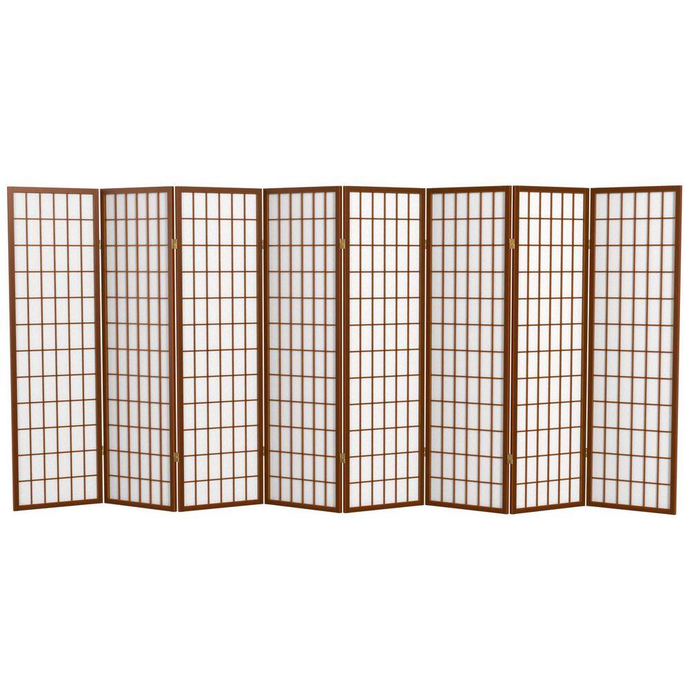 5 ft. Walnut 8-Panel Room Divider price history on PriceWatchPro