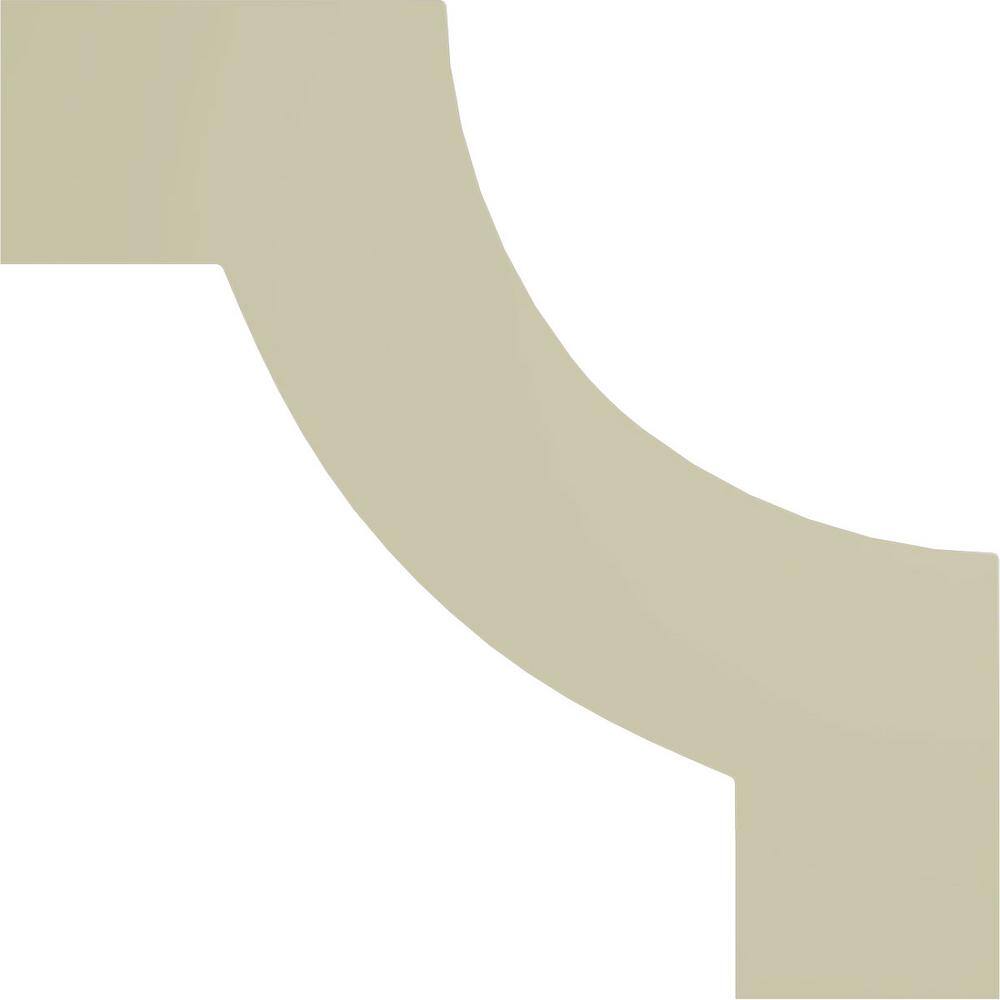 Gray Urethane Panel Moulding Corner for Decorative Walls
