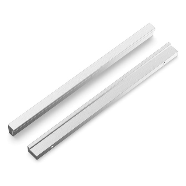 HICKORY HARDWARE Streamline 7-9/16 in. (192 mm) Center-to-Center Toasted Nickel Aluminum Finger Pull 1 Pack