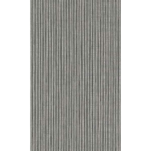 Peppercorn Simple Geometric Stripes Printed Non-Woven Paper Non-Pasted Textured Wallpaper 60.75 sq. ft.