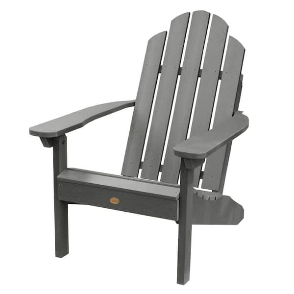 Highwood Classic Wesport Coastal Teak Recycled Plastic Adirondack Chair ...