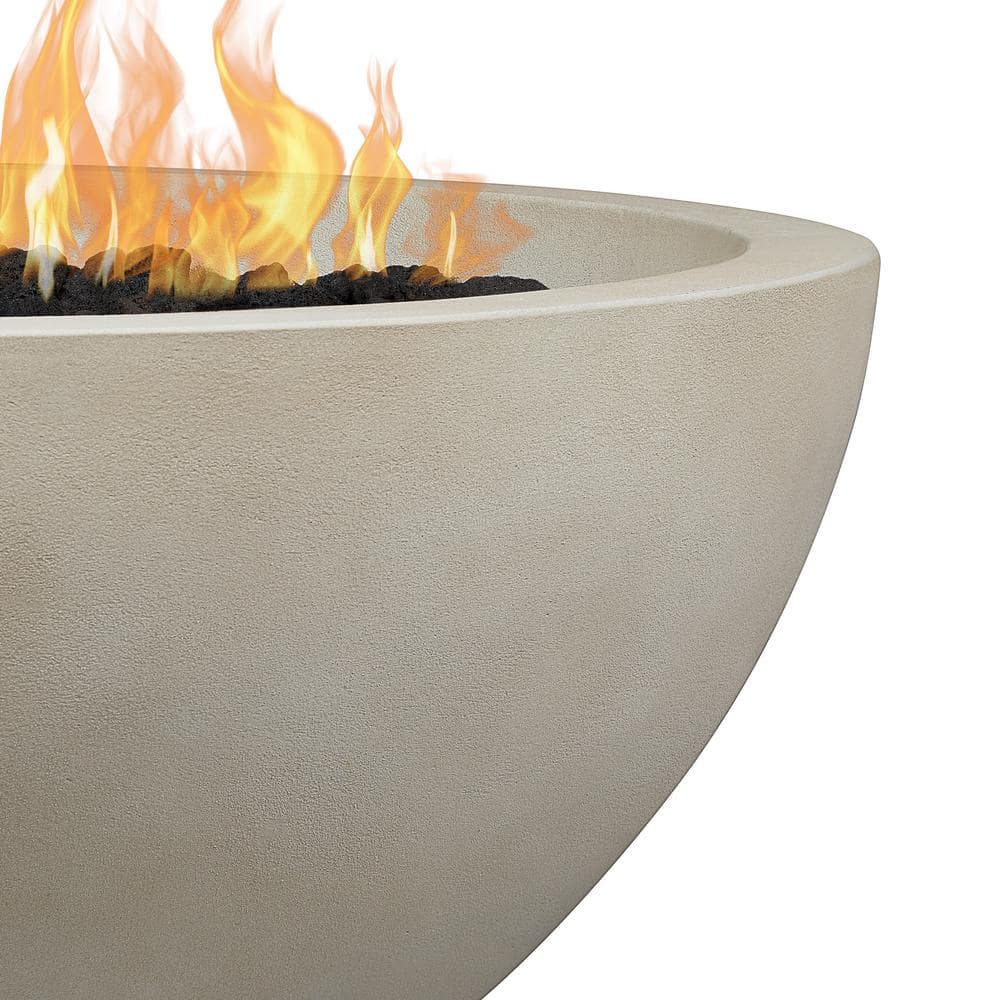 Eldora 48" Fog Concrete Fire Bowl
