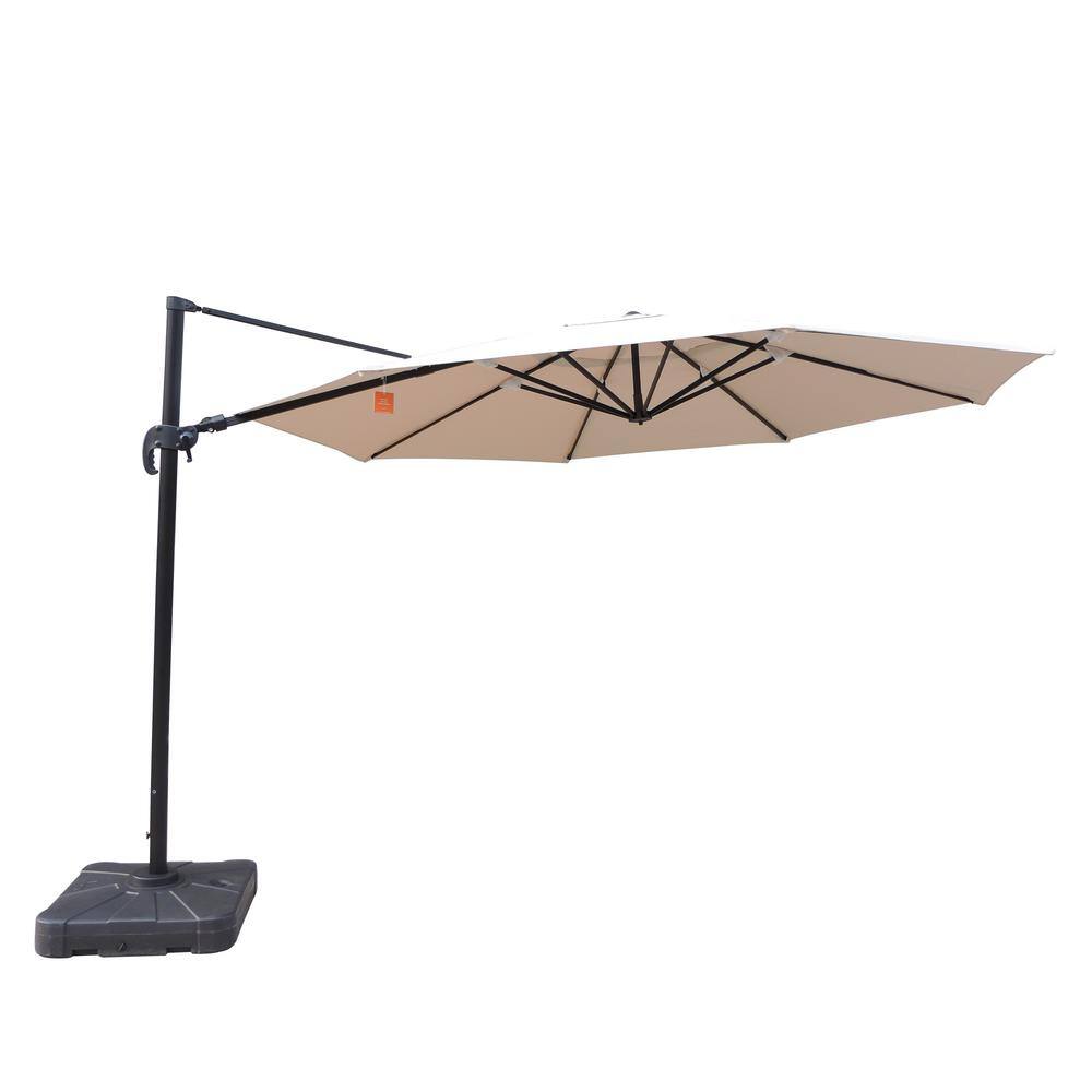 Island Umbrella Victoria 13 ft. Octagonal Cantilever Patio Umbrella in